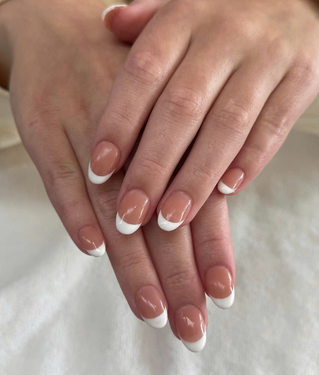 Classic French manicure